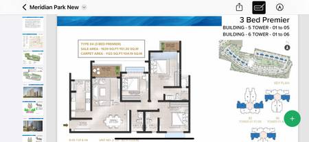 3 BHK Flat in  3 BHK Flat in
