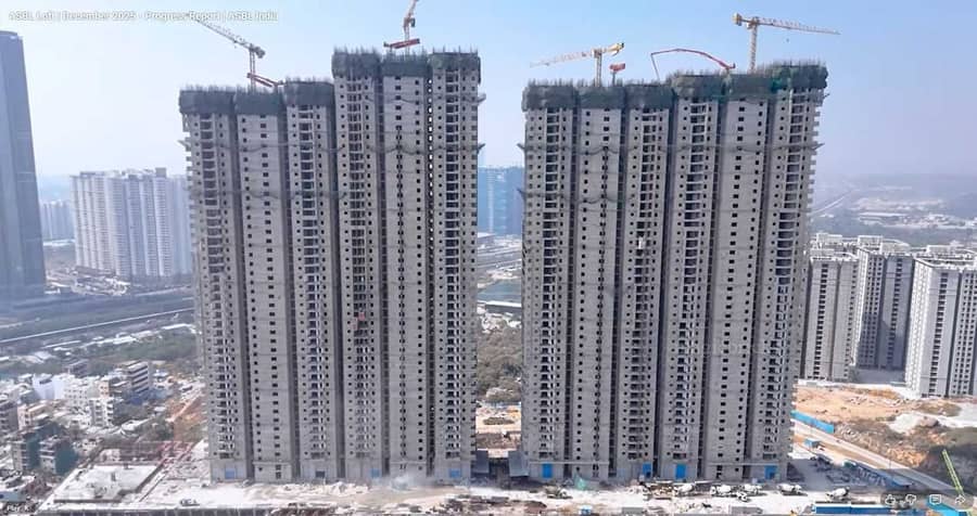Buy 1695 Sqft 3 BHK Flat for Sale in ASBL Loft Financial District ...