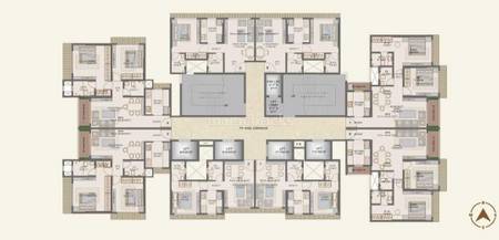 2 BHK Unfurnished in Mahavir Imperial Co-operative Housing Society, Bhandup
