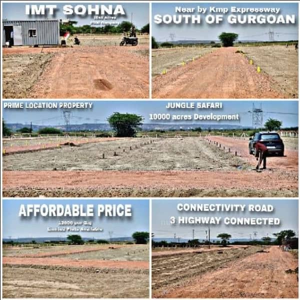 100 Sqyrd Plot For Sale in IMT Sohna, Gurgaon