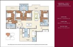 4BHK Multistorey Apartment for Resale in Tulip Crimson at Sector 70 - Photo 7