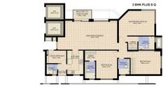 3BHK Multistorey Apartment for Rent in Jaypee Greens Moon Court at Pari Chowk Area - Photo 7