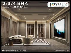 3BHK Multistorey Apartment for Resale in CRC Joyous at Techzone 4 - Photo 2