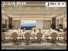 3BHK Multistorey Apartment for Resale in CRC Joyous at Techzone 4 - Photo 4