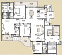 4BHK Multistorey Apartment for Rent in Emaar MGF Palm Terraces Select at Sector 66 - Photo 18