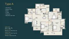 4BHK Multistorey Apartment for Rent in Ivy County at Sector 75 - Photo 1